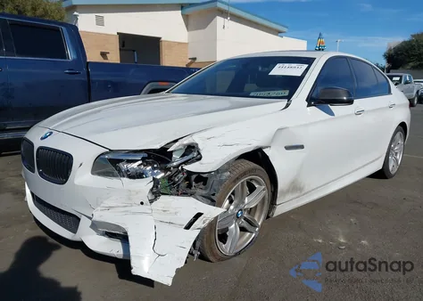 2015 BMW 535I z USA, uszkodzony, nr VIN WBA5B1C54FD919091